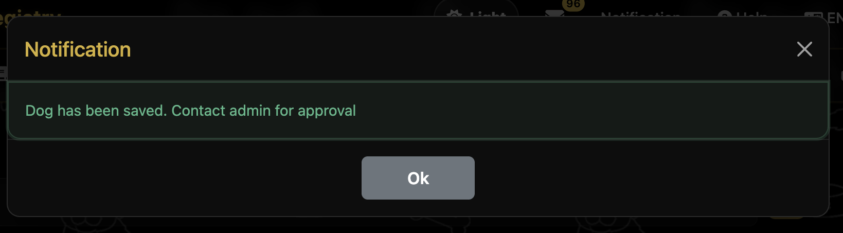 Notification