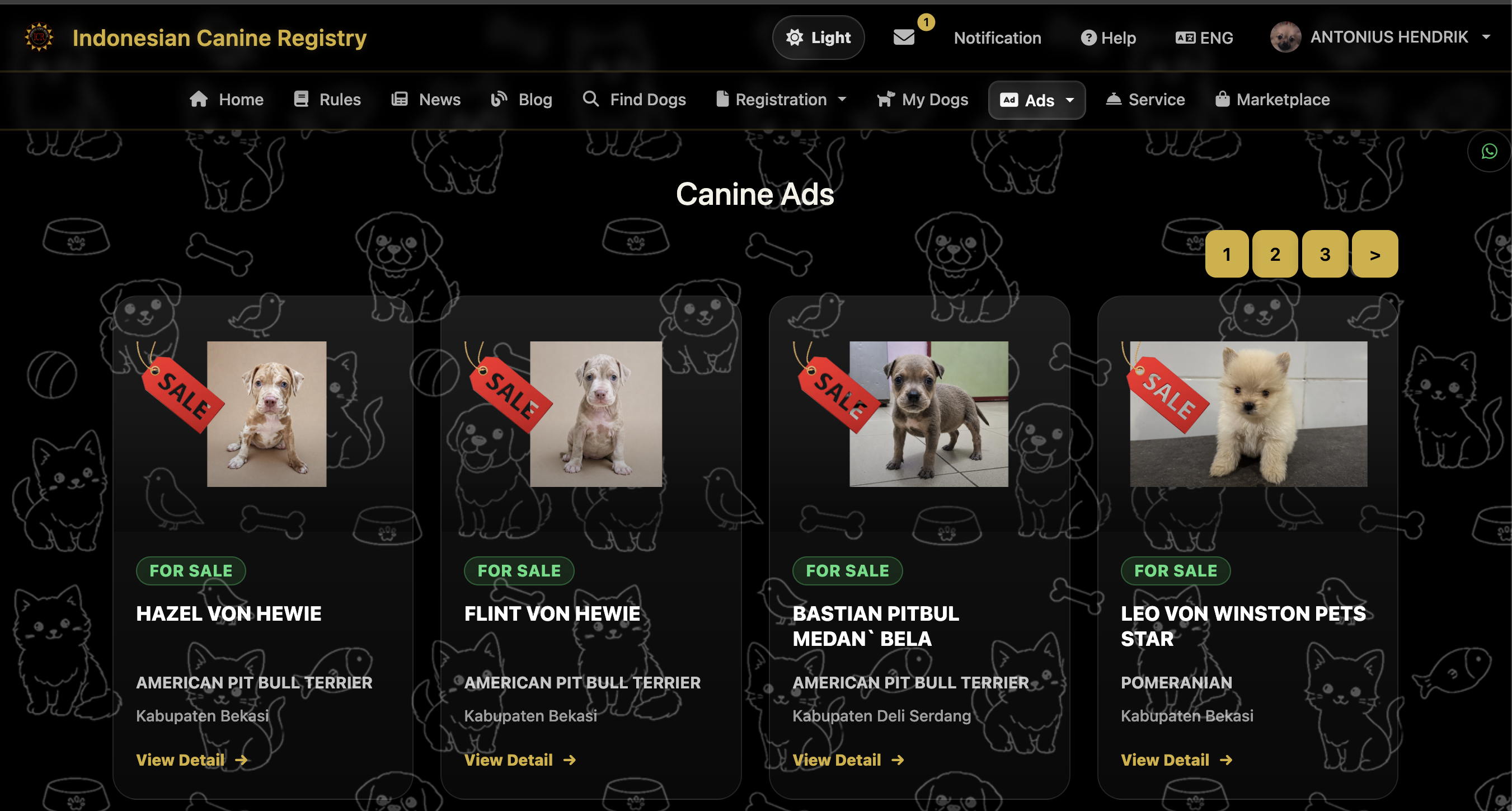 Dog Ads
