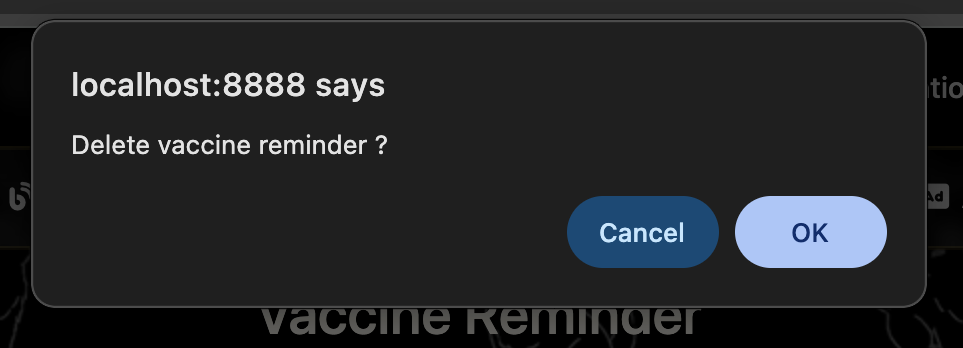 Confirmation