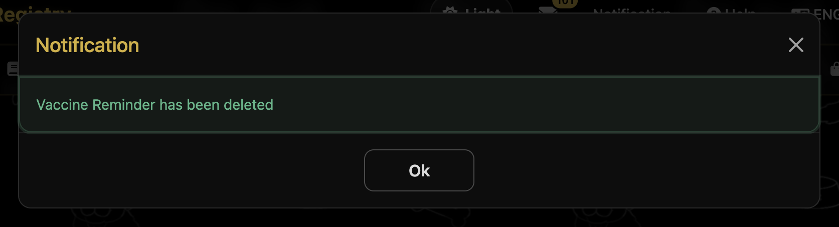 Notification