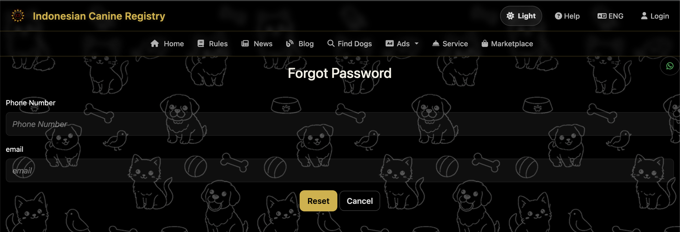 Forgot Password