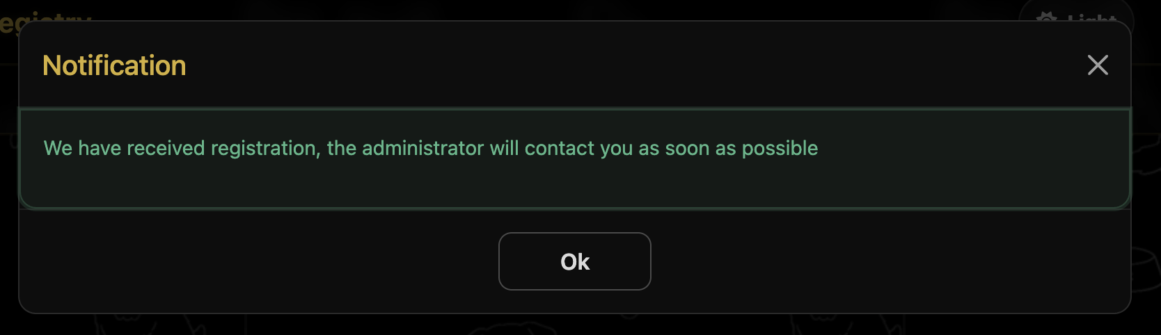 Registration Form