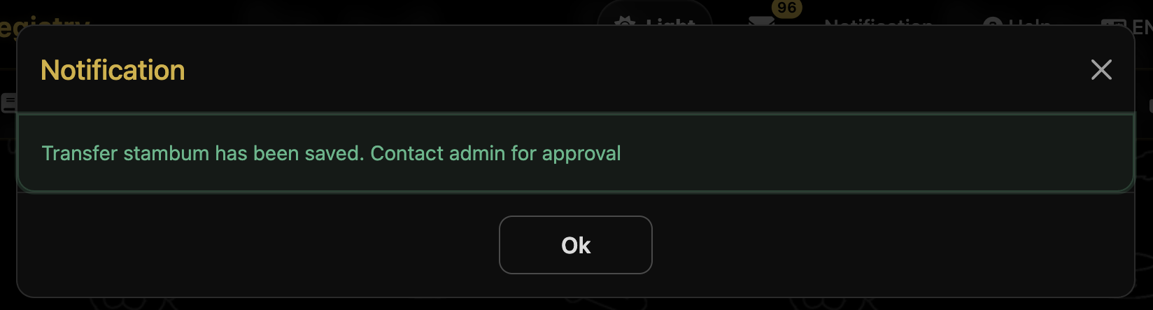 Notification