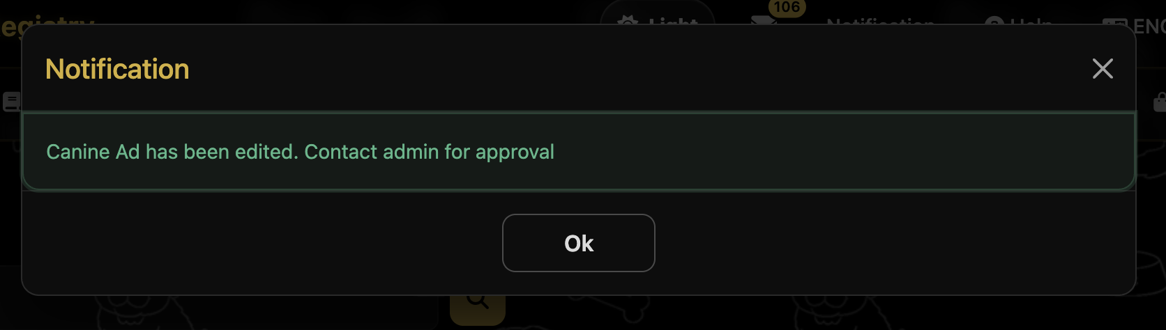Notification