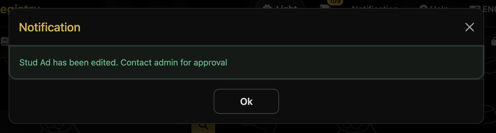 Notification