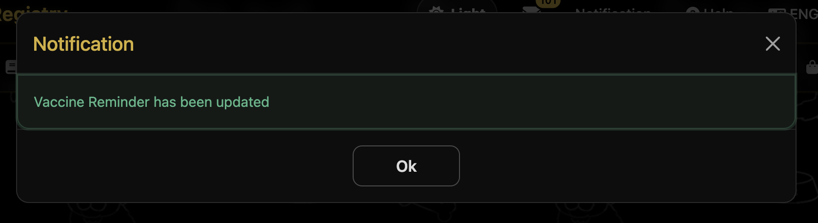 Notification